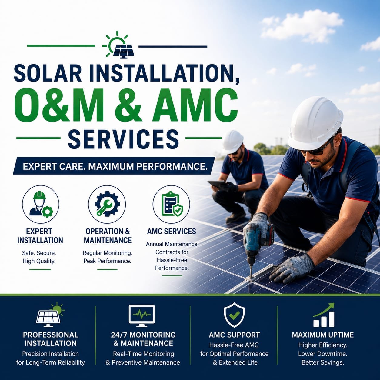 Solar Installation, O&M & AMC Services